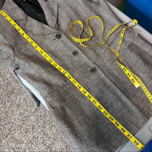 Kasper Blazer Womens Six Linen Tweed Office Business Preppy Career Professional - Picture 7 of 10